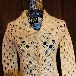 Anthropologie knit cardigan by Laurie B